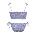 Top de bikini bandeau Milos - Azul - Robin Collection -La Bradery