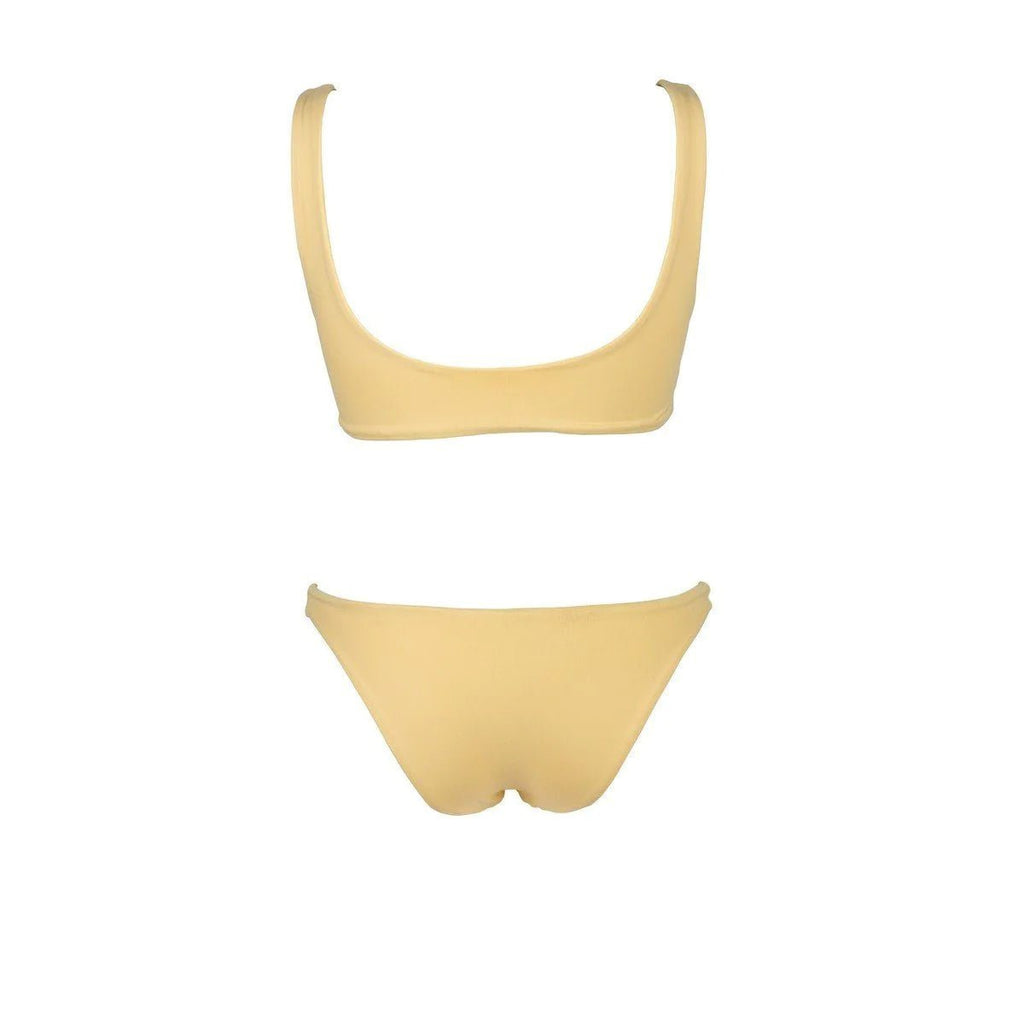 Runner Bikini Top - Yellow - Robin Collection -The Bradery