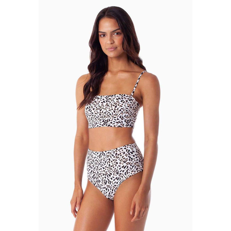 Haut De Maillot Bandeau Malawi Long - White Maillots Deux Pièces Rhythm