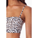 Haut De Maillot Bandeau Malawi Long - White Maillots Deux Pièces Rhythm
