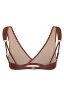 Haut De Maillot L'Enivrant - Café - Anja Paris - The Bradery