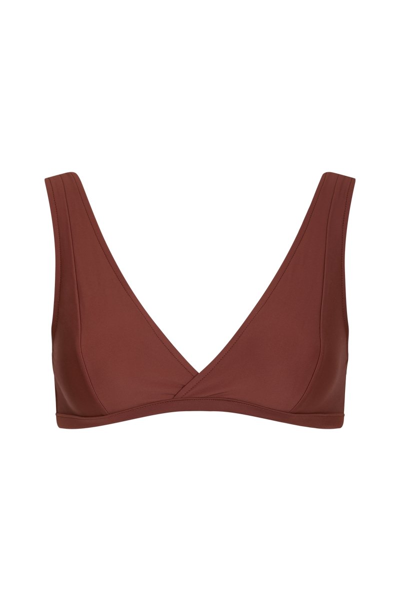 Haut De Maillot L'Enivrant - Café - Anja Paris - The Bradery