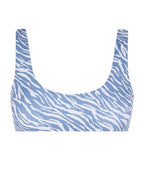 Runner Waves Bikini Top - Blue - Robin Collection -The Bradery