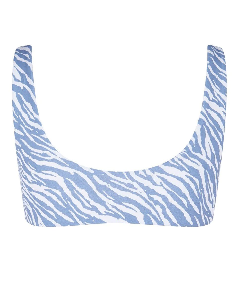 Runner Waves Bikini Top - Blue - Robin Collection -The Bradery