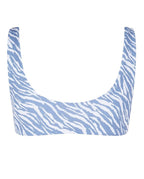 Runner Waves Bikini Top - Blue - Robin Collection -The Bradery