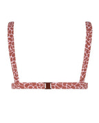 Top de bikini Touch - Estampado de jirafa - Robin Collection -La Bradery