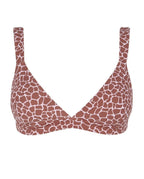 Top de bikini Touch - Estampado de jirafa - Robin Collection -La Bradery