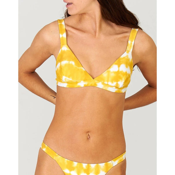 Haut De Maillot Touch Tie Dye - Ocre - Robin Collection - The Bradery