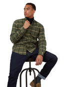 Herringbone Oversized Check Casual Shirt Casual Shirts Ben Sherman