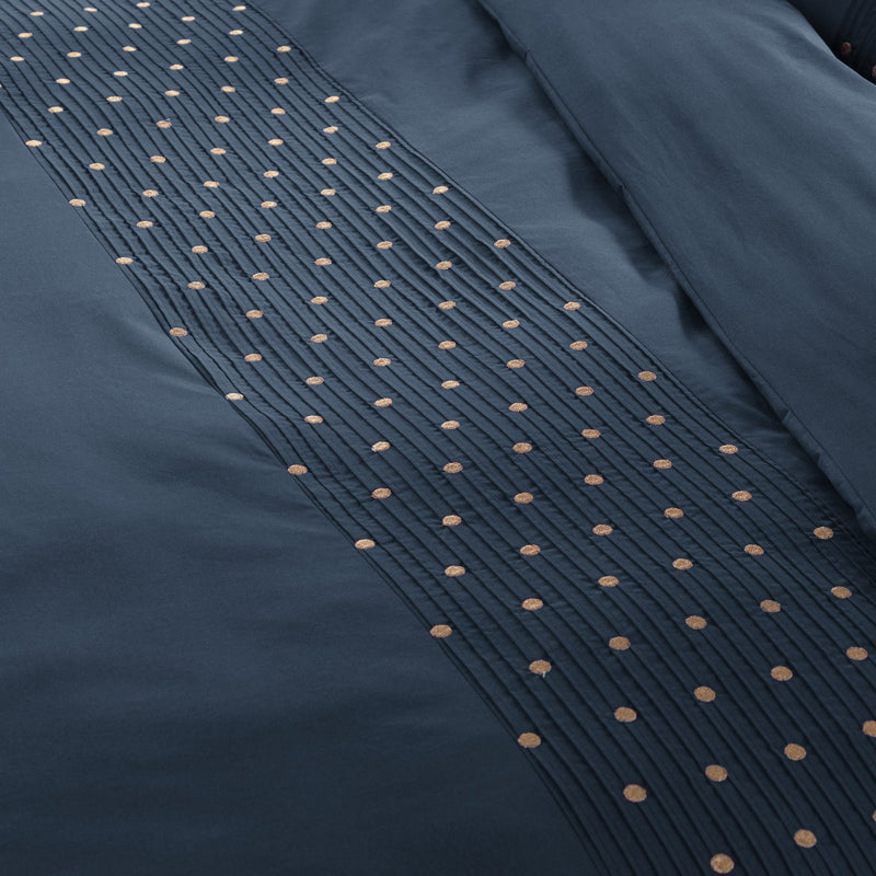 Housse De Couette 57 Fils Agathe Mûre - L'EffetPapillon2 - The Bradery