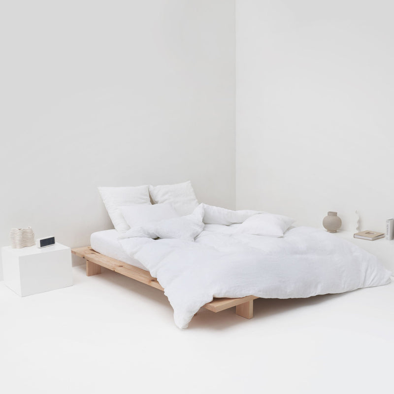 Linen Duvet Cover - Blanc - MOST - The Bradery