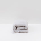 Housse De Couette En Lin Lavé - Galet - MOST - The Bradery