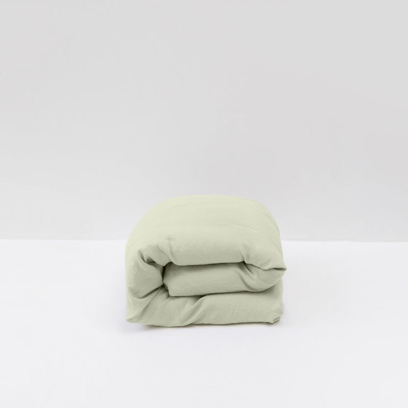 Linen Duvet Cover - Sage - MOST - The Bradery