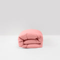 Washed Cotton Percale Duvet Cover - Dusty Pink - MOST - The Bradery