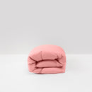 Comforter Cover In Washed Cotton Percale - Old Pink - MOST - The Bradery