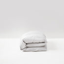 Satin Cotton Duvet Cover - Pebble - MOST - The Bradery