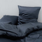 Housse De Couette En Satin Coton - Orage - MOST - The Bradery