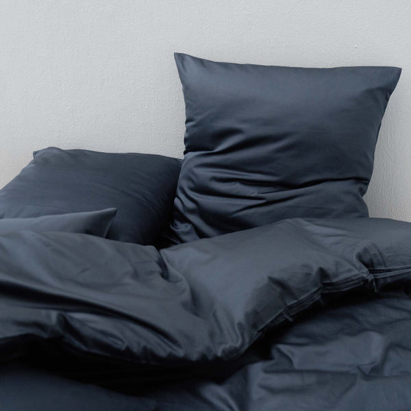 Housse De Couette En Satin Coton - Orage - MOST - The Bradery