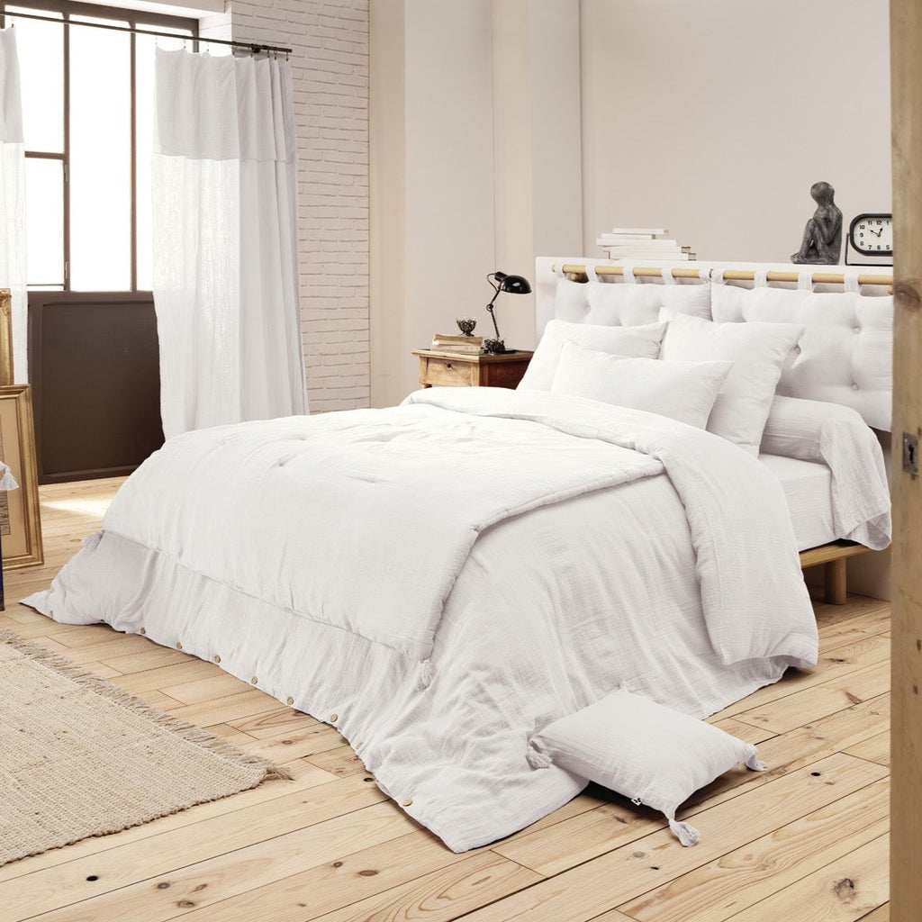 Housse De Couette - Gaze De Coton - Gaia - Chantilly