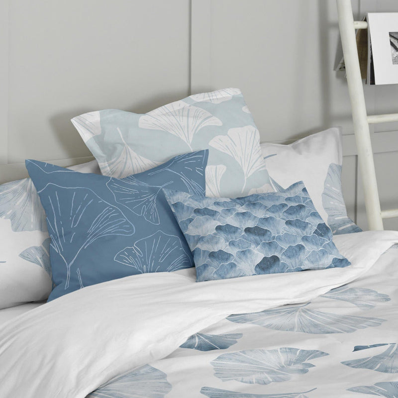 Ginkgo Cushion Cover 50X50 + 50X30 WHITE CUSHION COVER