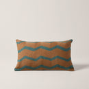 Housse De Coussin Ziggy - Terracotta Et Céladon - Madura - The Bradery