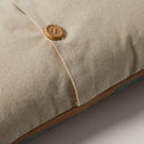 Housse De Coussin Ziggy - Terracotta Et Céladon - Madura - The Bradery