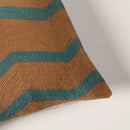 Housse De Coussin Ziggy - Terracotta Et Céladon - Madura - The Bradery