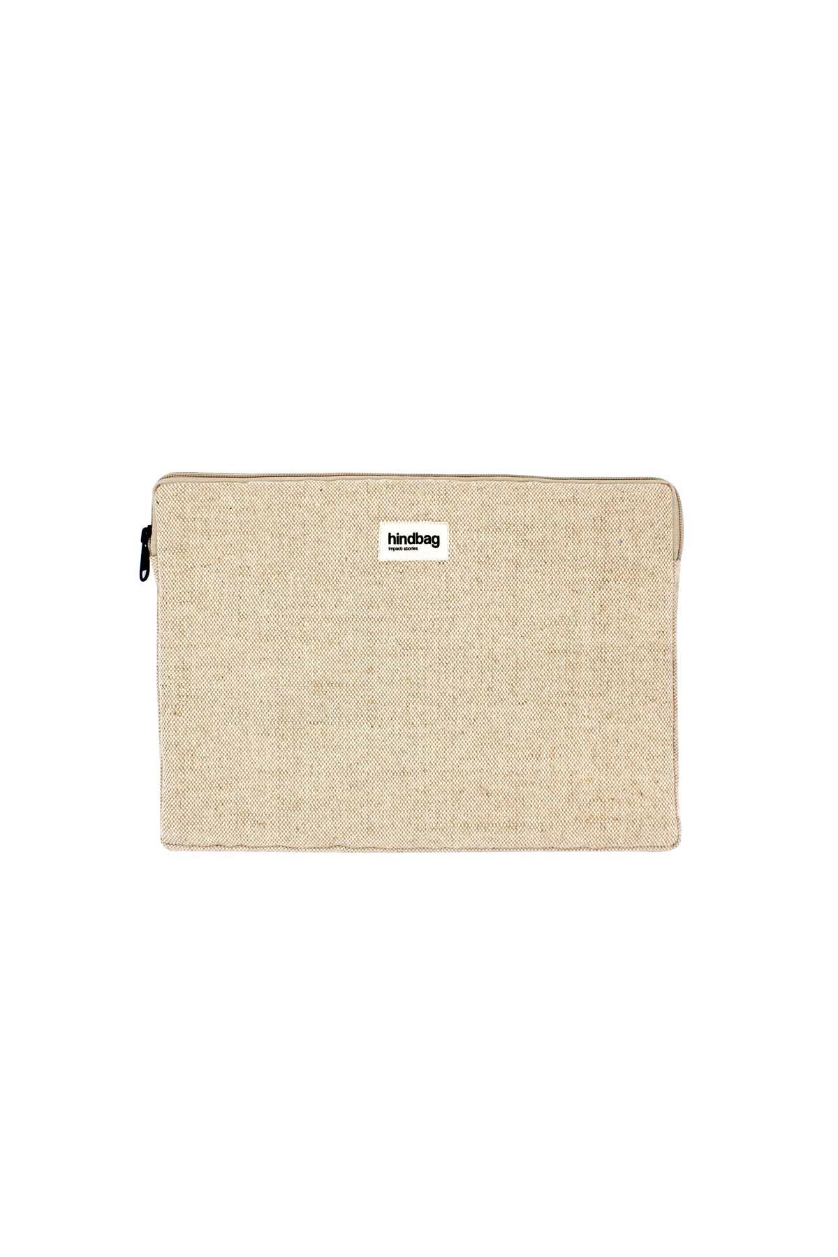 Laptophülle Ava Jute Hindbag2