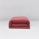 Comforter Cover - Cotton Gauze - Brick Pink