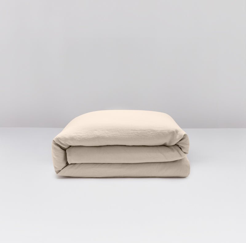 Comforter Cover - Linen Washed - Sable