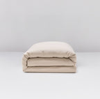 Housse De Couette - En Gaze De Coton - Sable