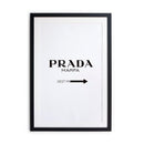 Image Encadrée Cadre Noir - Prada - Really Nice Things - The Bradery