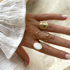 Bague "Mandy" acier-Bagues-instants-plaisirs-Instants Plaisirs | Bijoux