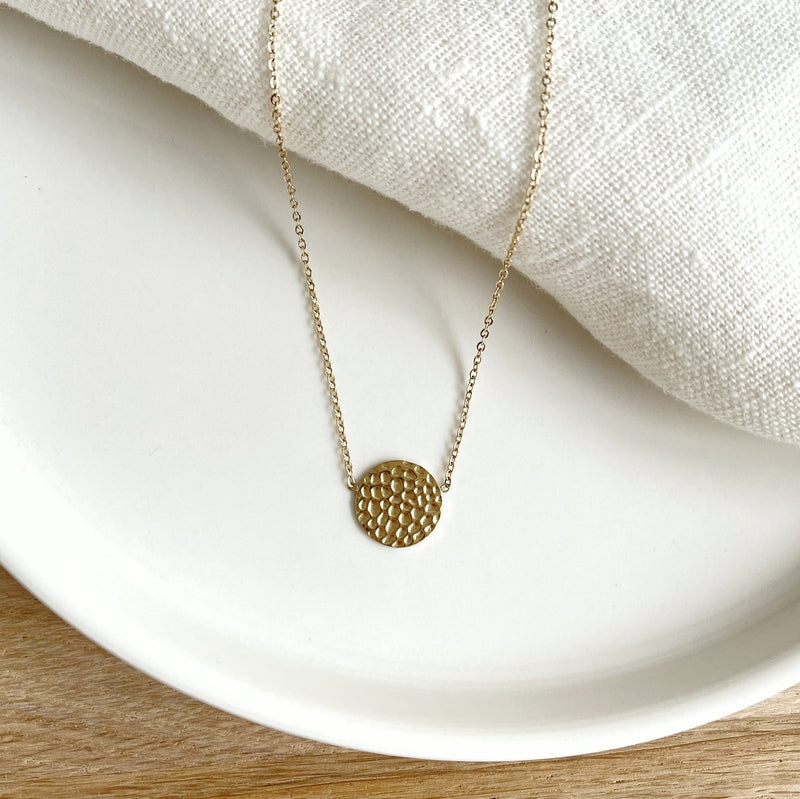 Collier "Oranne" acier-Colliers-Instants Plaisirs • Bijoux-Instants Plaisirs • Bijoux