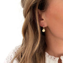 Mini créoles "Mady" plaqué or-instants-plaisirs-Instants Plaisirs • Bijoux