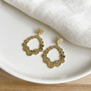 Boucles d'oreilles "Malena" acier-Boucles d'oreilles-instants-plaisirs-Instants Plaisirs • Bijoux