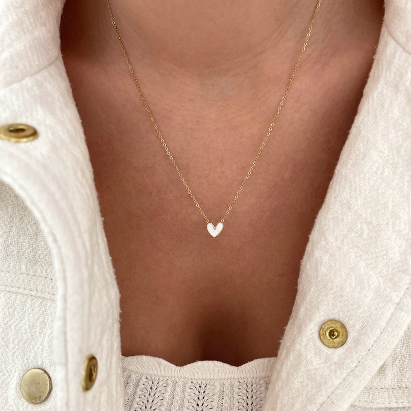 Collar Louka - Acero blanco