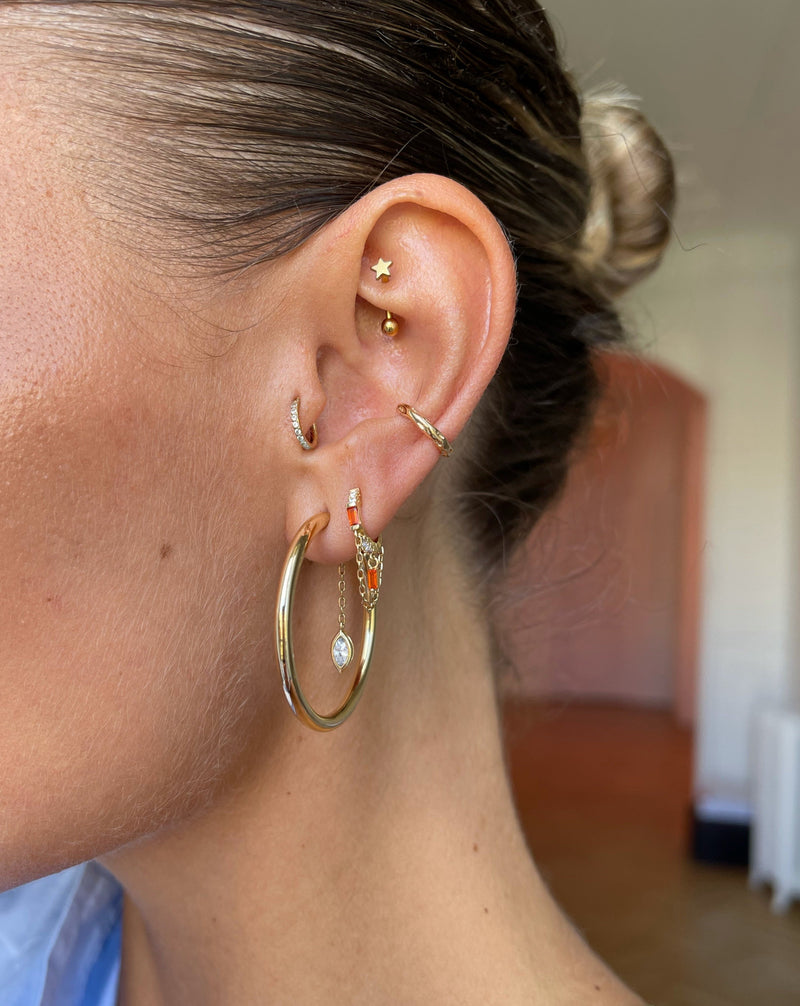 Flirt Orange Earring