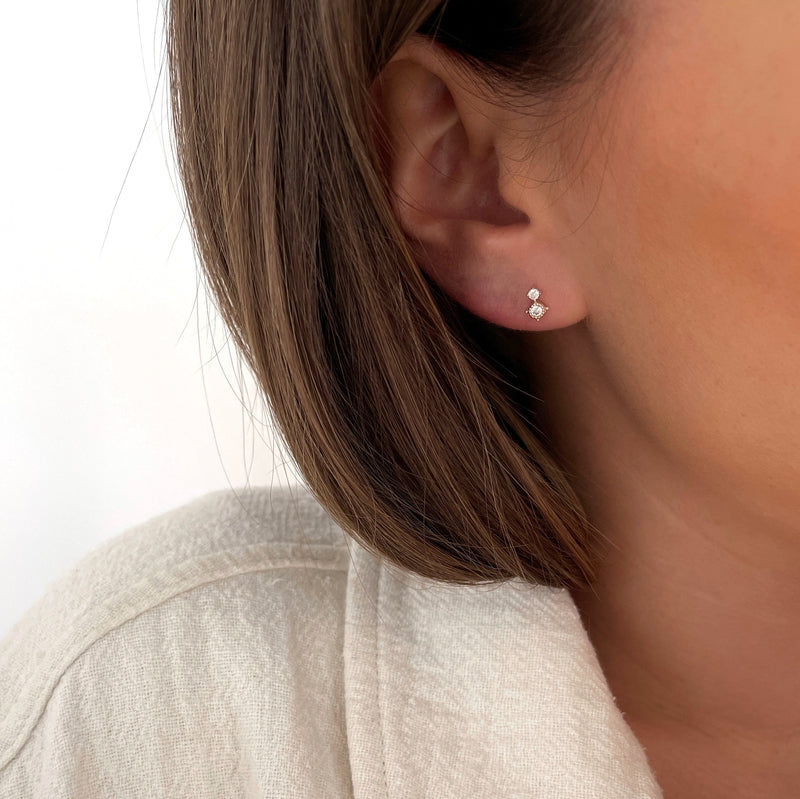 Boucles D'Oreilles Erwin - Plaqué Or