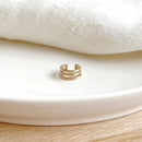 Bague d'oreille "Lago" plaqué or-instants-plaisirs-Instants Plaisirs • Bijoux