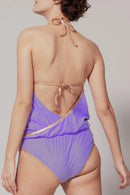 Maillot De Bain Une Pièce Jane - Lila