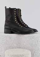 Janis - Cuir Lisse Noir - Bons Baisers - The Bradery