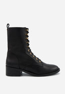 Janis - Cuir Lisse Noir - Bons Baisers - The Bradery