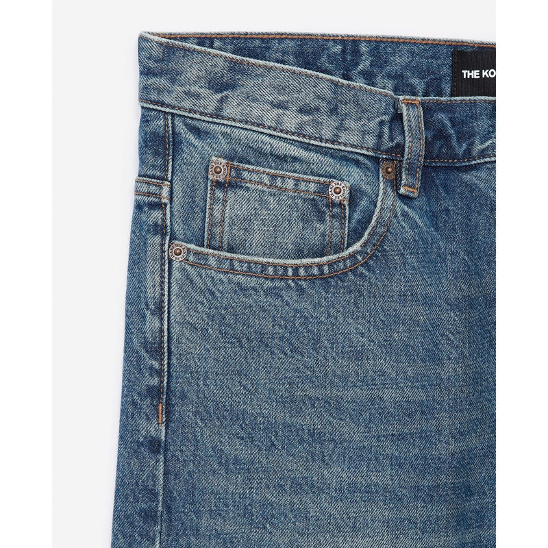 Jean Bleu Foncé Détails Destroy - Homme - The Kooples - The Bradery