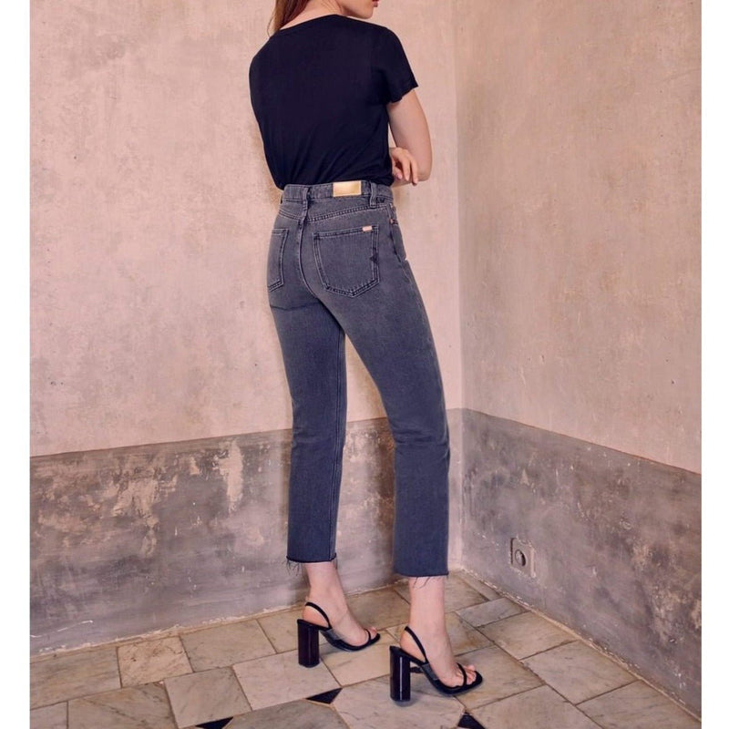 Jean Highwaist Cropped Milo - Dnm G-630 - Reiko - The Bradery