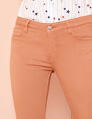 Jean Lily Color - Salmon - Reiko - The Bradery