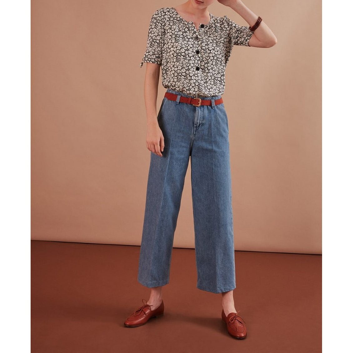 Jeans Lumau - Azzurro - Des Petits Hauts - The Bradery