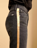 Jean Mom Harlem Herring - Gold Dnm Bl-15 - Reiko - The Bradery