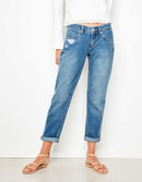 Jean Nina Piping - White Dnm B-27 - Reiko - The Bradery