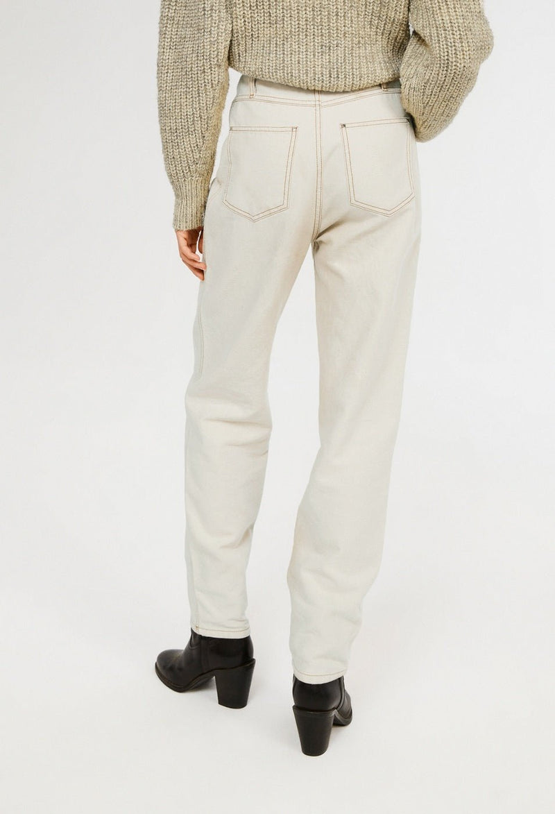 Jean Papillota Bis - Beige - Claudie Pierlot - The Bradery